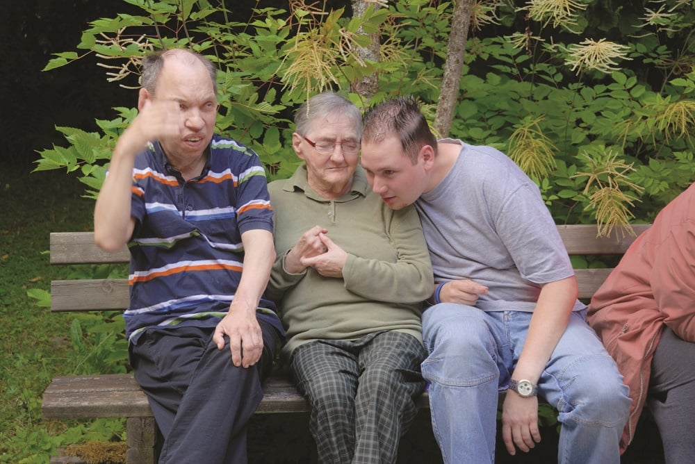 group of men varying ages with learning disabilities