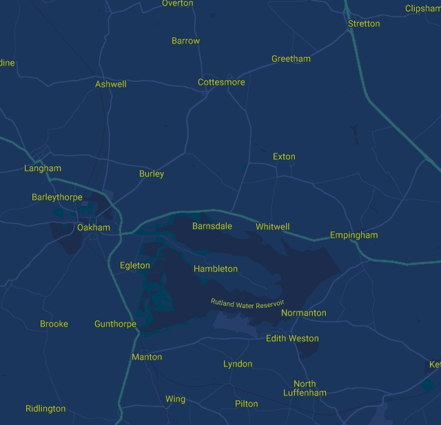 Rutland Map