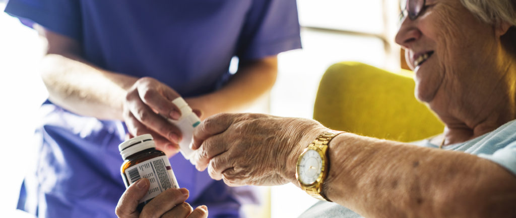 Live in carers can support with medication and other personal care needs