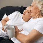 end of life care discussion over coffee