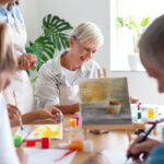 painting group in care home