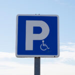 Disabled parking sign