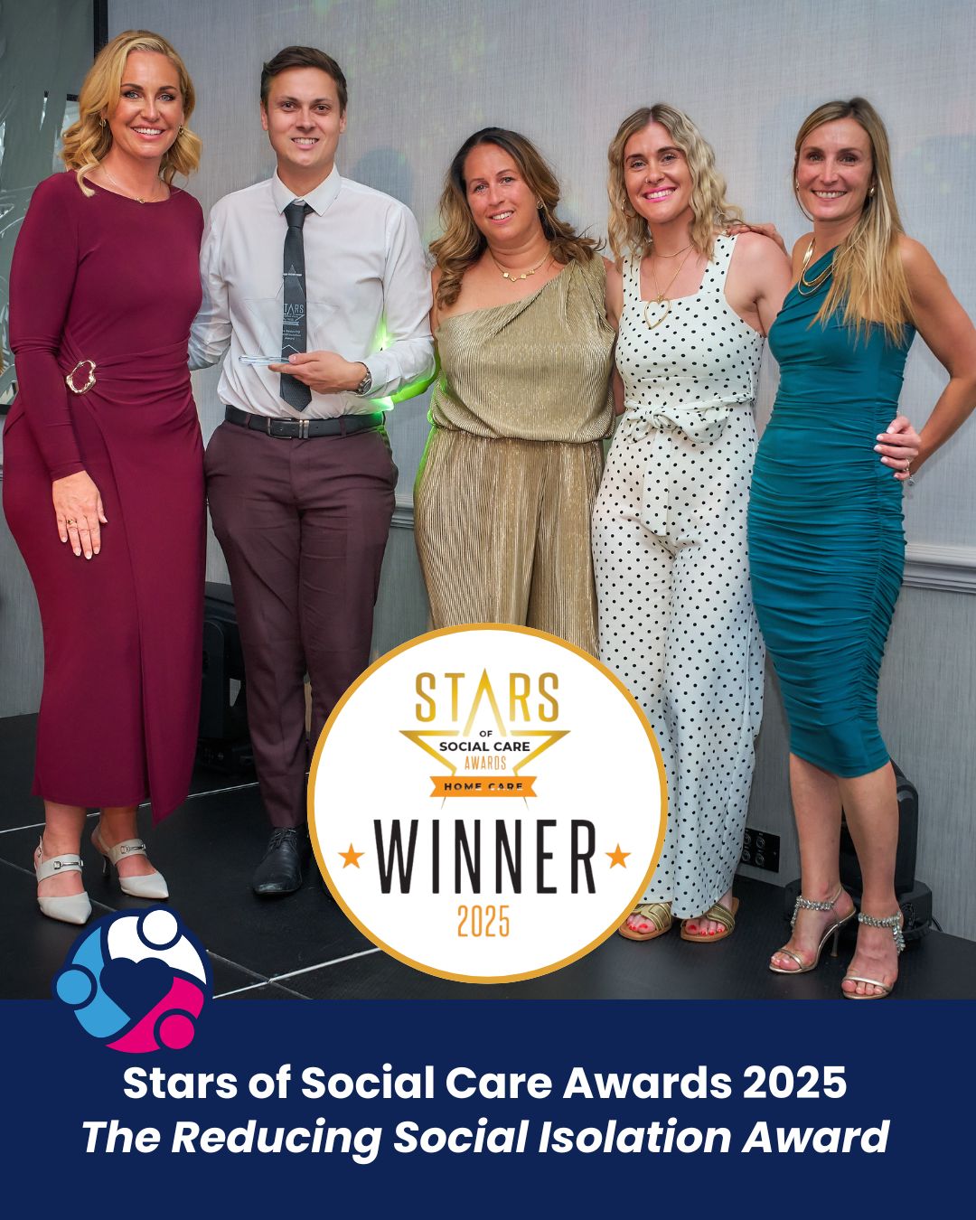 Image of Award: Stars of Social Care Awards ' Reducing Social Isolation Award'