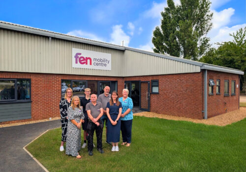 the specialist team at Fen Mobility
