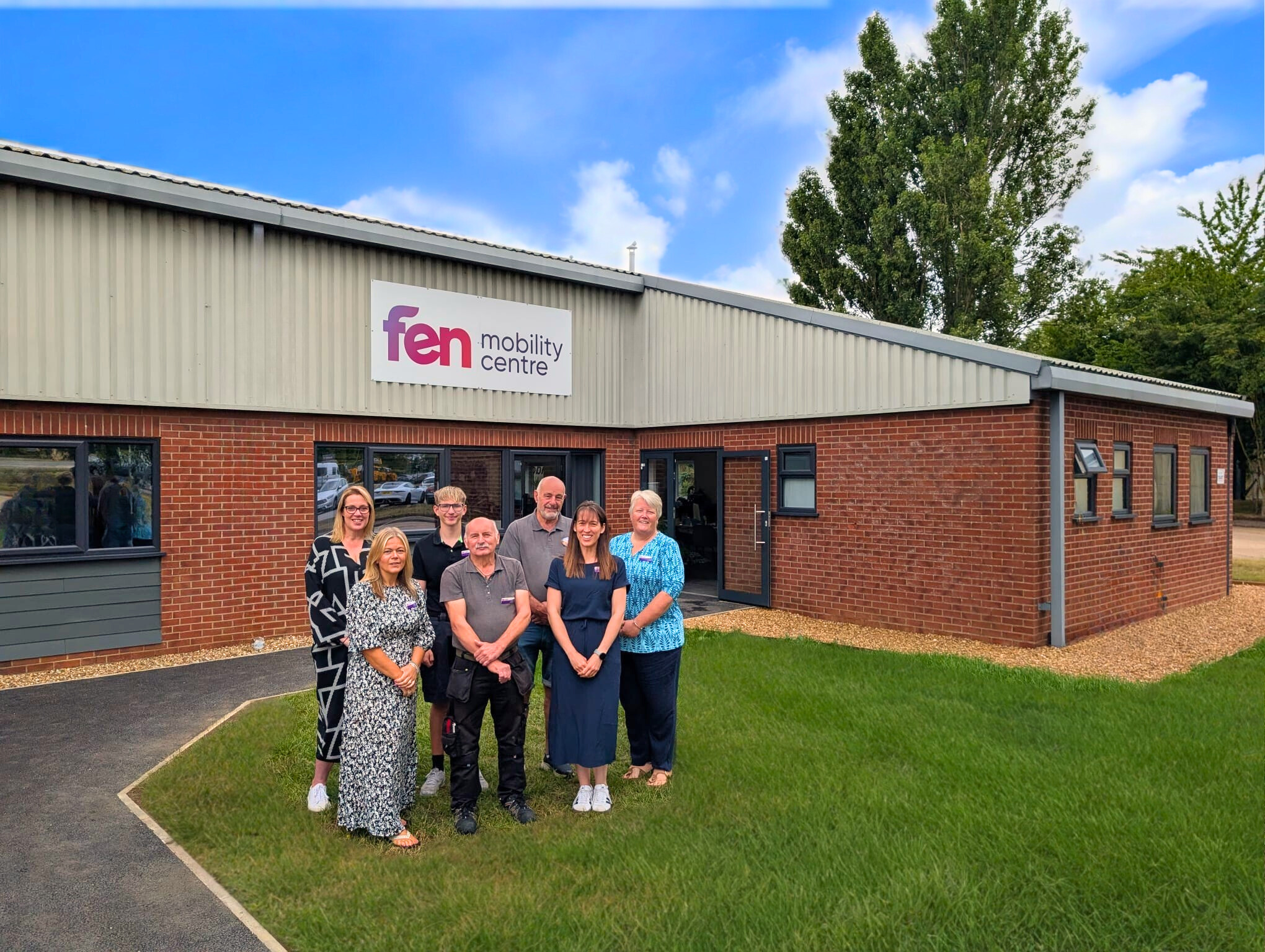 the specialist team at Fen Mobility